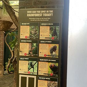 Rainforest Life signage 180322