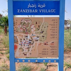 Map of Zanzibar village