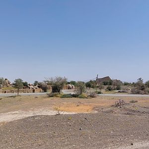 View on Serengeti area