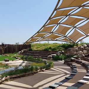 Amphitheatre for animal presentations