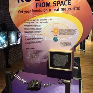 Rocky Mount Children's Museum: Interactive Meteorite