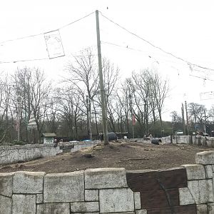 Prairie dog enclosure