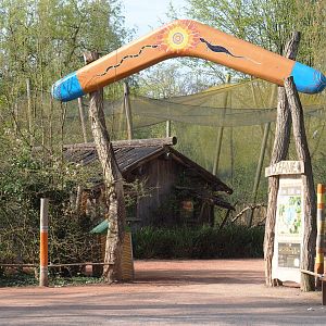 Entrance to Oceania area, now reopened after some renovations, 2022-04-12