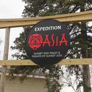 Expedition Asia Entrance Signage