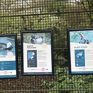 Aviary signage