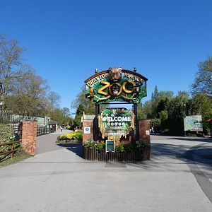 Zoo entrance