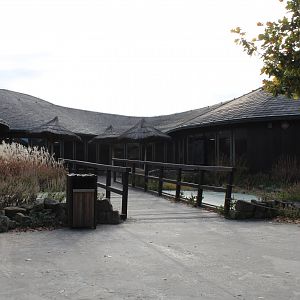 Africa / Giraffe building - closed during my visit