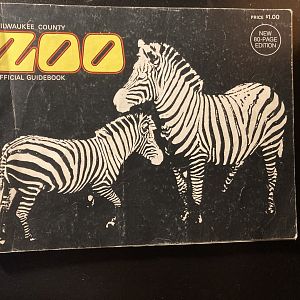 1973 Official Zoo Guidebook - Cover