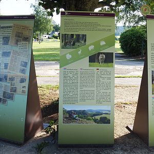 History of the park signage, 2021-08-15