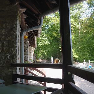 Terrace of Tivoli restaurant, 2021-08-15