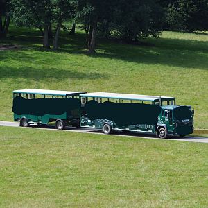 One of the Safari cars  of the wildlife park drive-through, 2021-08-15