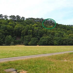Large mixed paddock in the Lesse Valley and lower part of the wildlife park, 2021-08-15