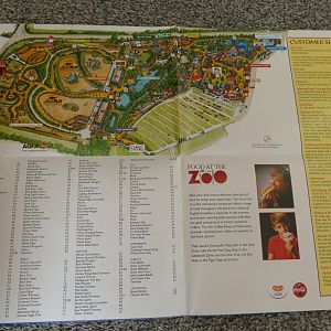 Map of the whole zoo 2003