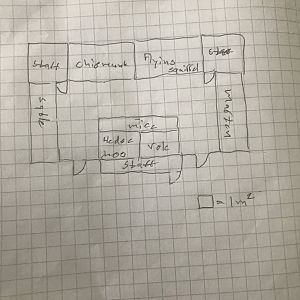 Small mammal house, Siberian wilderness