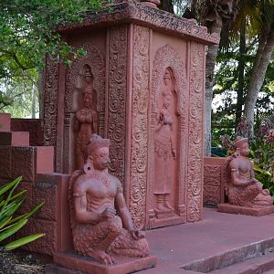 Sumatran Tiger Temple Decorations