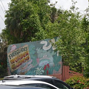 Everglades Wonder Gardens - Sign