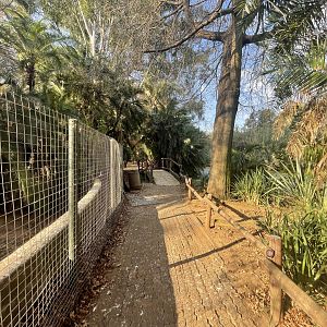 General View with Sitatunga Enclosure on left