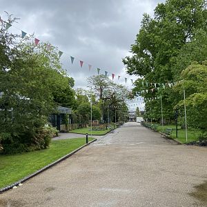 May 16th 2022 - view along Great Terrace at Bristol Zoo
