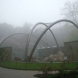Big cat enclosures at Krakow 08/09/2008