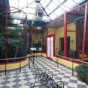 Blackburn Pavilion - indoor aviaries 180322