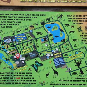 Map of zoo