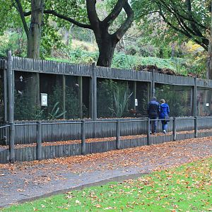Aviaries at Oamaru Public Gardens