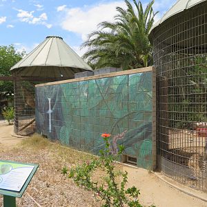 Painted Enclosure Bridge