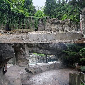 May. 2022 - Future Sea Otter Coast (2023) / Former Secondary Polar Bear Exhibit Comparison