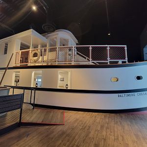 Delmarva Discovery Museum - Fake ship
