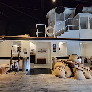 Delmarva Discovery Museum - Other side of fake ship