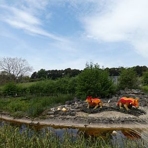 Former macaque island