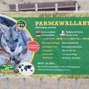 Signage example - Parma wallaby, 2022-05-17