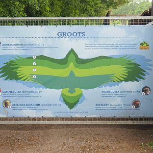 Wingspans  sign on gate,  2022-05-17