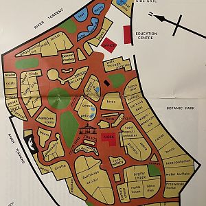 Zoo Map - 1984