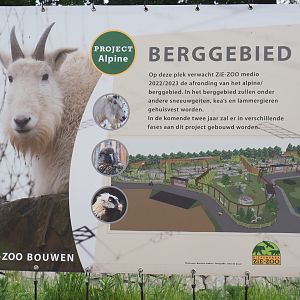 Mountain project signage, 2022-05-17