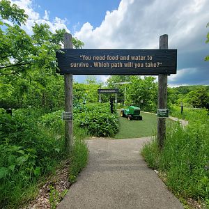 Salato - Bobwhite - You need food and water, what path do you take?