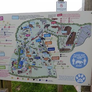 Map of zoo