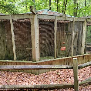 Bays Mountain - Example of a connector door being open to allow more space