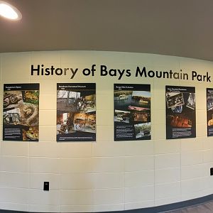 Bays Mountain - History of Bays Mountain