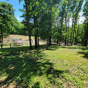 Hovatter's - Looking down on lower part of zoo