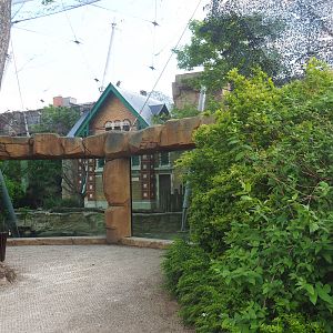 Savanna aviary viewing windows, 2022-05-26