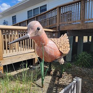 Dupont NC - Statue outside