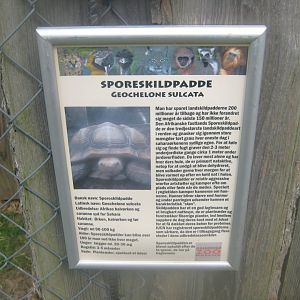 Odsherred Zoo - Signage example