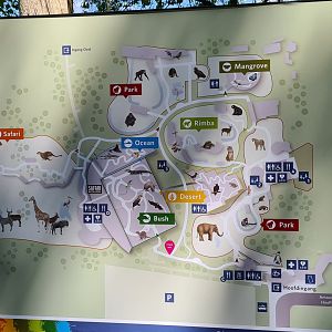 New Park map