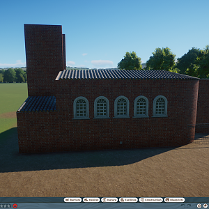 Giraffe Barn In Progress