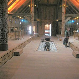 Sagnlandet Lejre - The viking king's hall