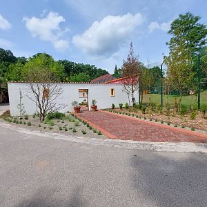 Lion exhibit reconstruction - Paradise garden