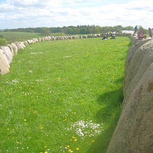 Sagnlandet Lejre - Stone ship