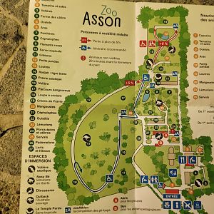 Map -Zoo d'Asson (2022)