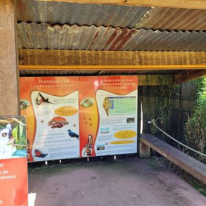 Madagascar educative display -Zoo d'Asson (2022)